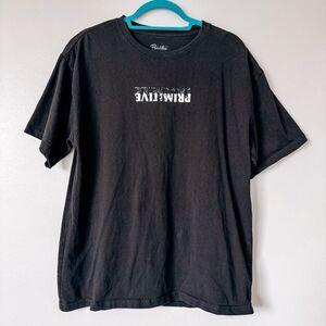Primitive Short Sleeve Crew Neck Graphic Tee Shirt Size Large